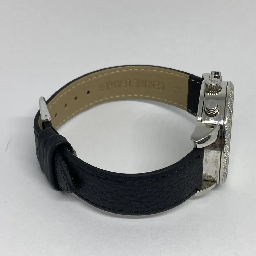 Michael Kors Ritz MK5020 Women's Black Leather Analog Dial Quartz Watch EY118 - Picture 12 of 12